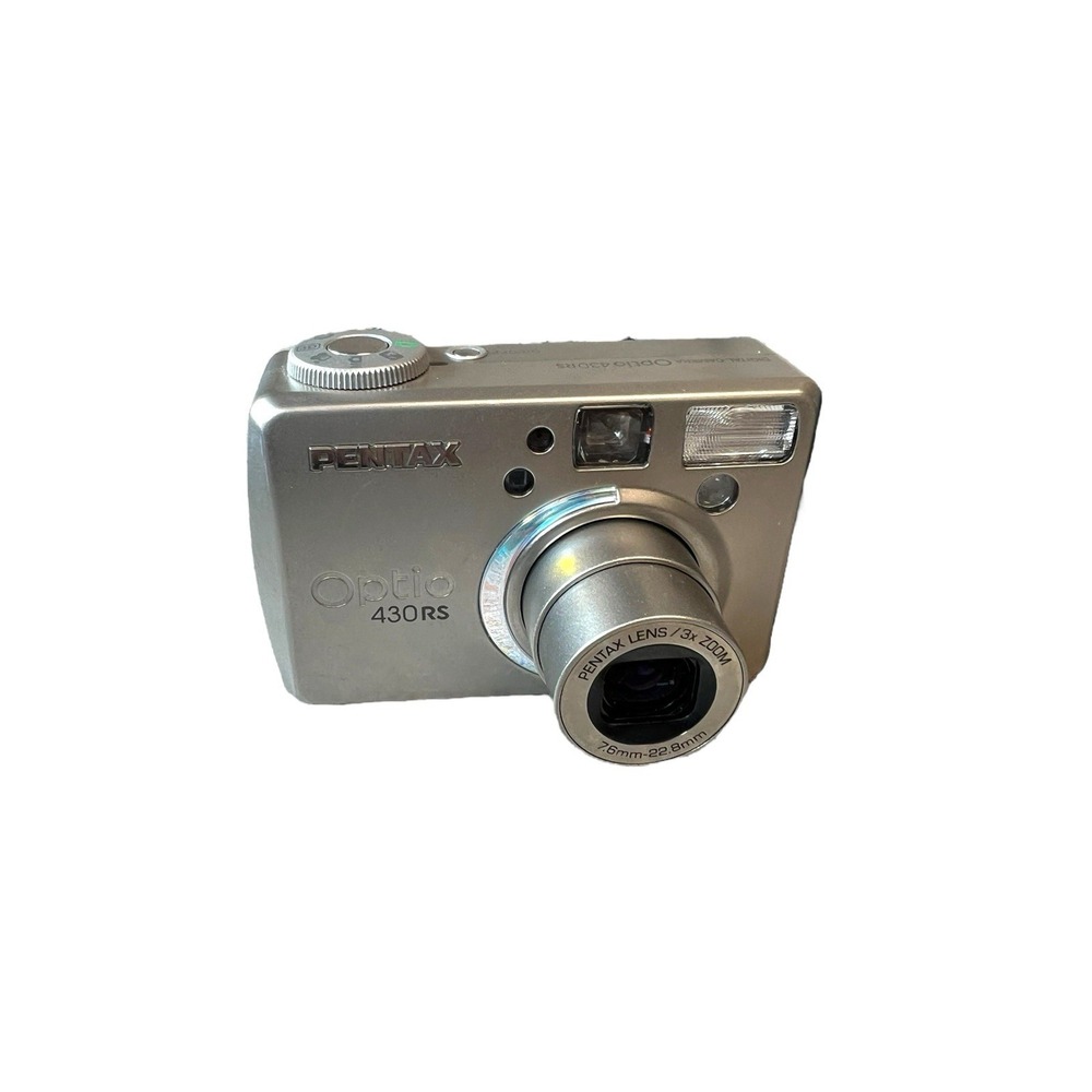 Pentax Optio 430rs Camera Powers On Does Not Work Parts Only